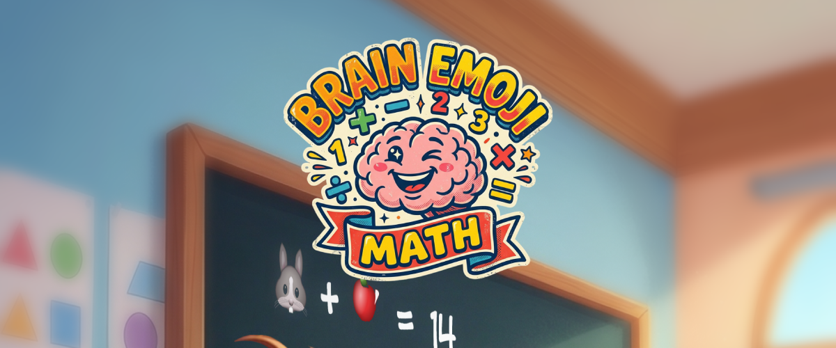 Brain Emoji Math